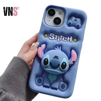 3D Silicon Soft Phone Case for iPhone SE 7 8 Plus X XS XR 11 12 Pro 13 Pro Max 14 Plus 15 Pro Max